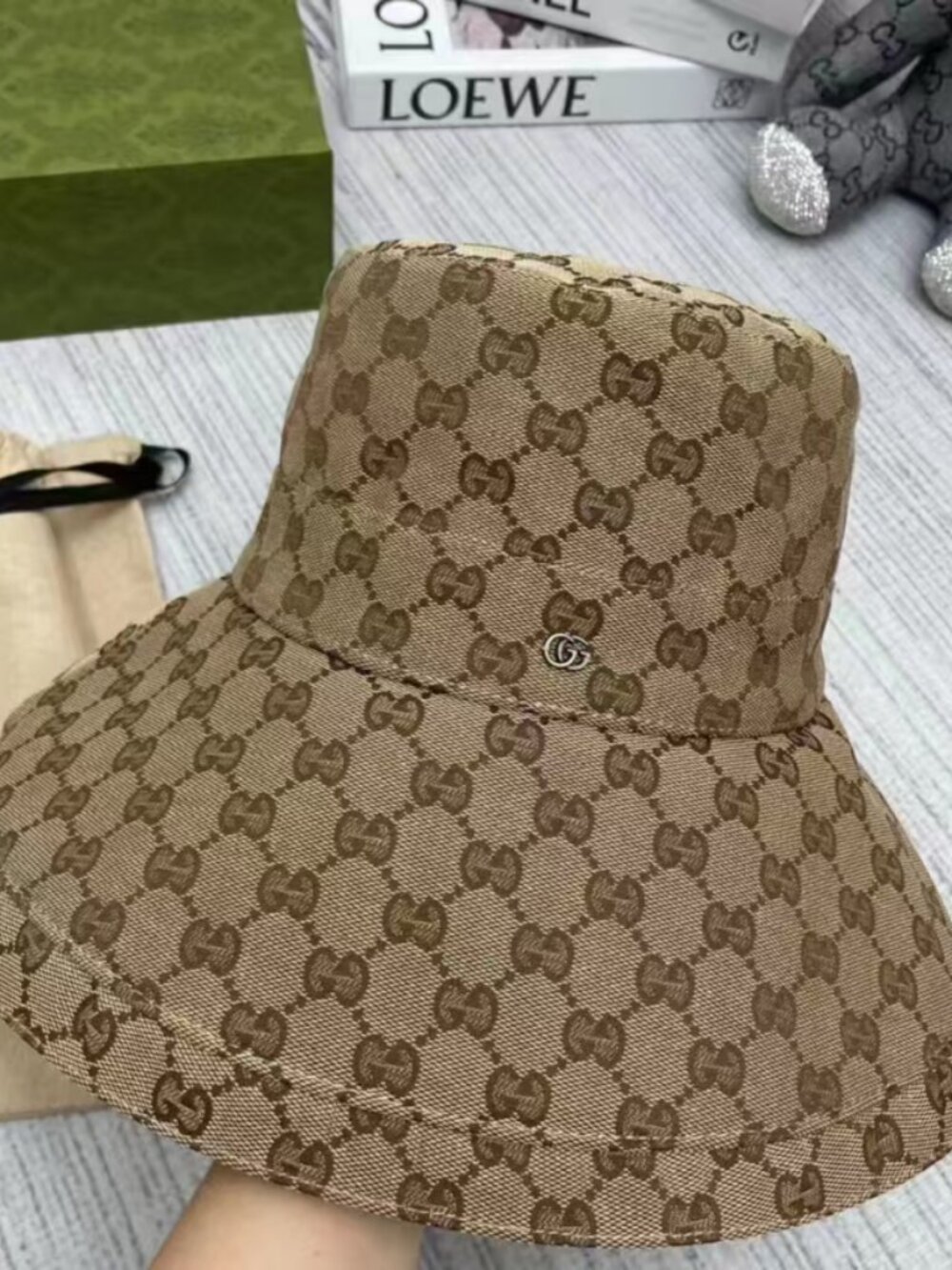 Gucci Canvas Bucket Hat